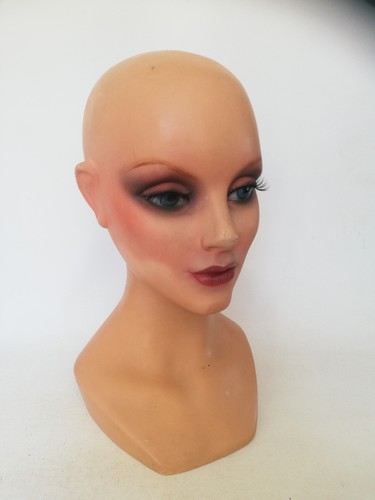 Tête mannequin femme vintage - tête,