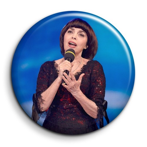 Mireille mathieu badge - mireille,