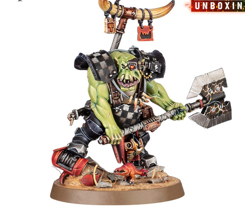 Warhammer 40k ork big boss - ork,