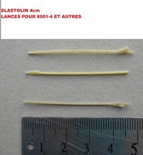 ELASTOLIN 4cm  COPIES RESINE LANCE 8501-4 VIKINGS  NORMANDS   MOYEN AGE STARLUX