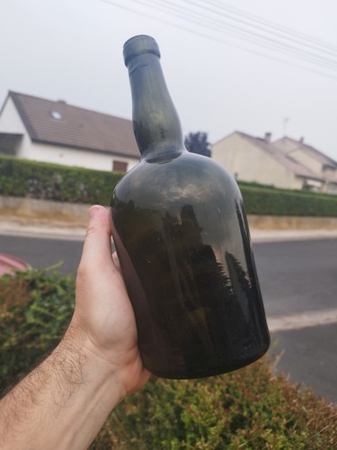Ancienne bouteille verre - bouteille,