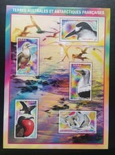 Bloc Timbres TAAF Faune