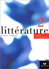 manuel de littérature, 2nde