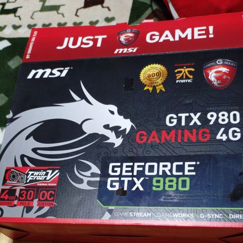 Msi geforce gtx 980 - 980, gaming