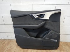 Habillage De Porte Audi Q7 4M Avant Gauche Alcantara Noir 4M1867105D Original