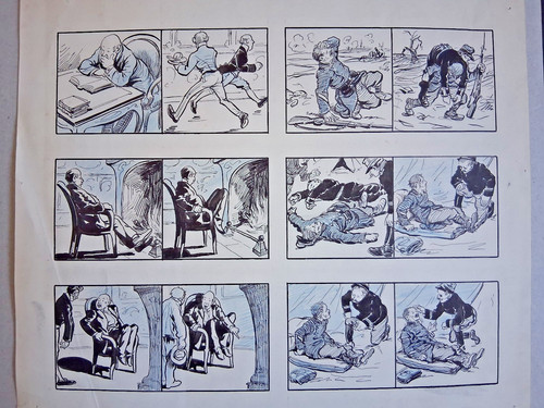Dessin original non signé