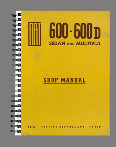 Manuel atelier fiat 600 - d'atelier,