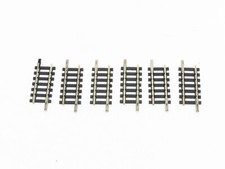 MINITRIX LOT 6 RAILS DROIT 33,6 MM. REF. 4909 / 14909 - ECHELLE N 1/160