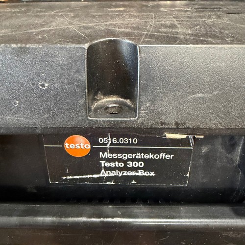 Testo 300 flue gas - flue,