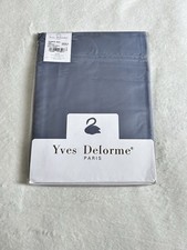 YVES DELORME triomphe Baltic drap plat / flat sheet 180 cm * 290 cm neuf
