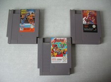 Lot de 3 jeux Nintendo Nes