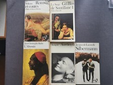Lot de livres poche au format