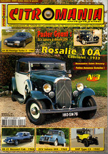 CITROMANIA N03 04 ROSALIE 10 A CX 25 PRESTIGE TURBO 2 DS 21 BOSSAERT CAB