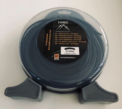 Ligne coupe nylsaw - coupe, 27m