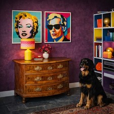 Commode Demi-Lune Ancienne