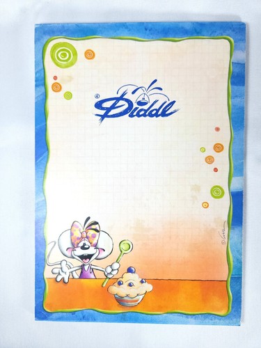 Carnet bloc feuilles diddl - carnet,