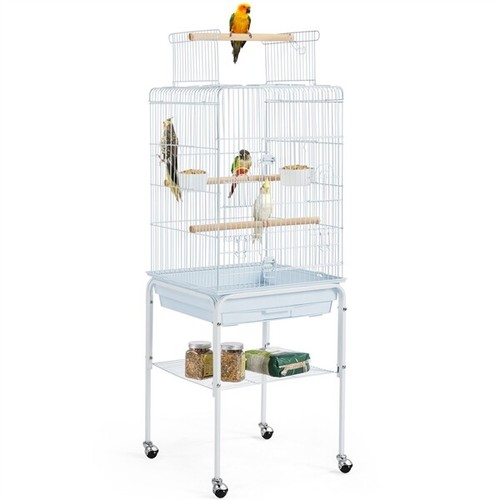 Cage oiseaux toit ouvrable - à,