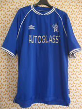 Maillot vintage Chelsea 1999 Autoglass Umbro Jersey football - XL
