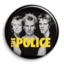 The Police - Badge 38mm Button Pin