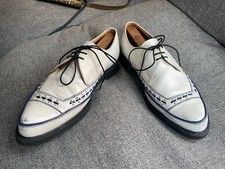 George Cox Men's White and