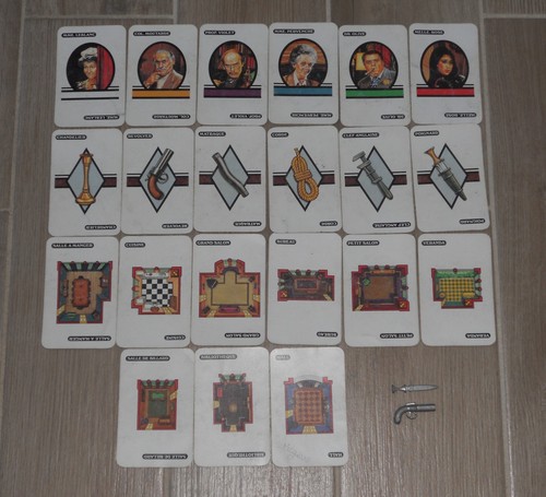 Cluedo parker lot de carte - -,