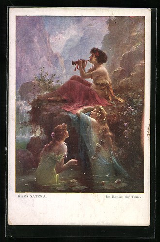 Carte postale artiste - postale, hans
