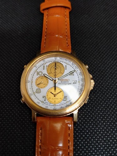 Montre chronographe seiko - chronographe,