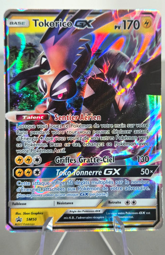 Carte pokémon tokorico - carte,