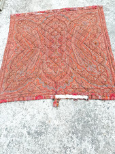 cachemire , boutis ancien bourré de laine mouton / C 9