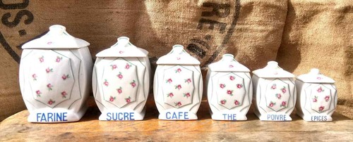 Série pots épices - série, 6