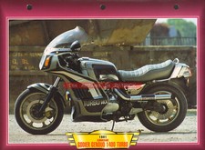 KAWASAKI Z 1400 Godier-Genoud Z1400 Turbo Z1300 1300 1981 : Fiche Moto #000616