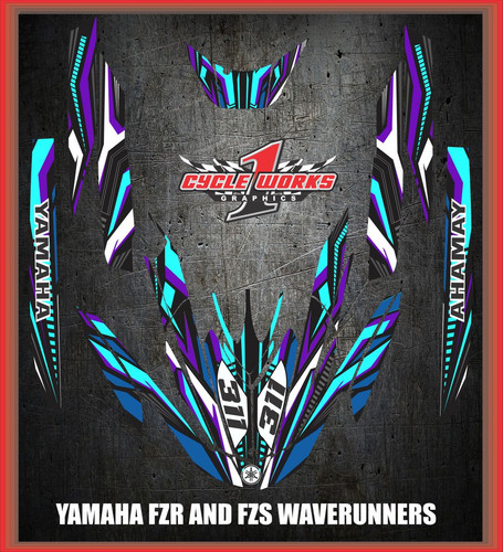 Yamaha fzr fzs graphic - graphic, kit