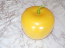 BAC à Glaçons  Pomme  citron  Seau à glace an 70's  vintage RETRO POP kitch