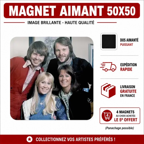 Magnet abba 5x5 - , cm