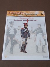 Fascicule N°17 Del Prado Soldat Guerre Napoléon Conducteur Train Artillerie 1812