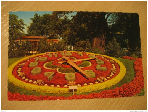 Genève horloge fleurie the - fleurie,