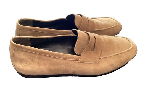 Superbe mocassins daim - mocassins, beige