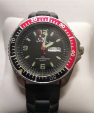 Authentique montre de plongée Shark - Homme - A Quartz - Numérotée - Fonctionne