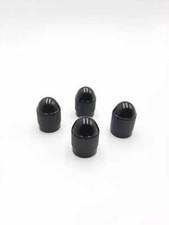 bouchons valve noir aluminium