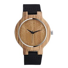 Montre à Quartz en Bois de