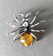 Ancienne Broche Araignée