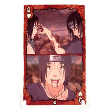 Cartes à jouer Naruto Shippuden Sasuke Jump #Q Itachi Uchiha Anime Japonais