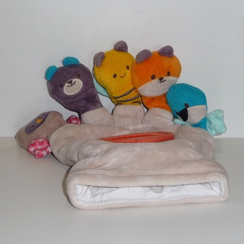 Doudou gant nature - doudou,