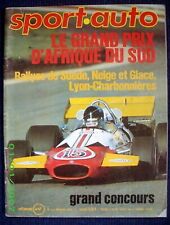 "SPORT AUTO" #111 Avr. 71 FIAT 128 Rally / OPEL Ascona