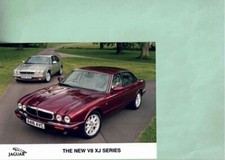 photo de presse / press photo original Jaguar XJ V8 1998