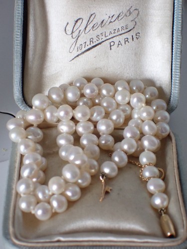 Ancien collier perle - ancien, avec