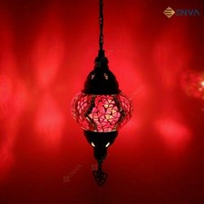 Lampe suspendue multicolore