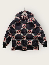 Gucci doudoune entrelacée - doudoune, g