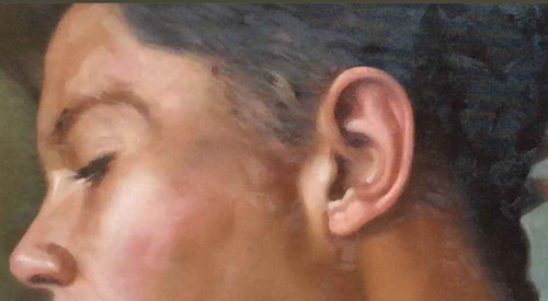 Scène érotique peinture - scène,