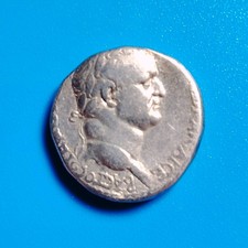 VESPASIEN TÉTRADRACHME SYRO-PHÉNICIEN An 1 ANTIOCHE SYRIE TTB EN ARGENT.